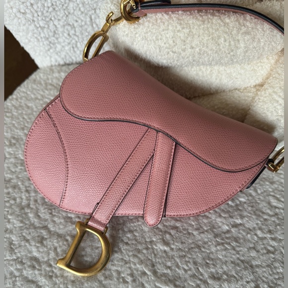 Dior Handbags - Authentic CHRISTIAN DIOR 2018 Mini Saddle Bag (guitar strap not included)